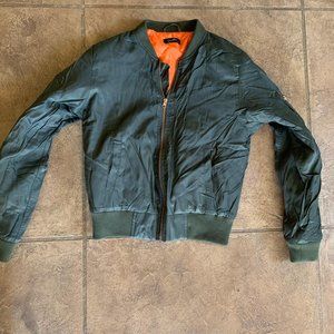 Sorella Girls Tour Army Green Bomber Jacket Medium